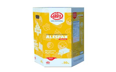 Margarina Vegetal Multipropósito<br>Bloque 50Kg