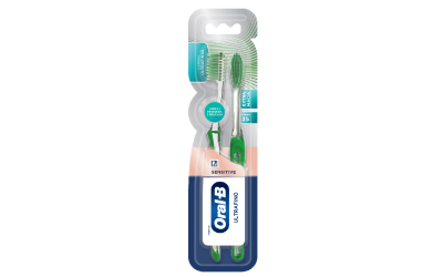 ADVANCED<br>Cepillo Oral B Pro - Salud Ultrafino Extra Suave 2Pack