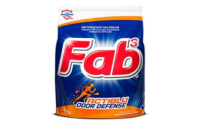 DET. EN POLVO FAB3 ACTIBLU <br>5Kg