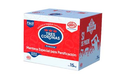 Manteca Vegetal Especializada<br>Bloque 15Kg