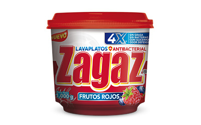 LAVAPLATOS ZAGAZ FRUTOS ROJOS 1KG