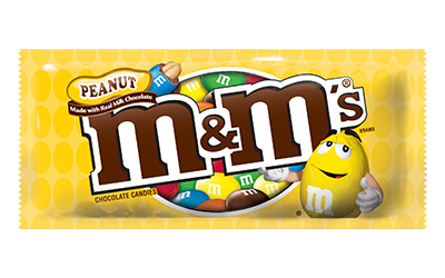 M&M PEANUT SINGLE 49.3g