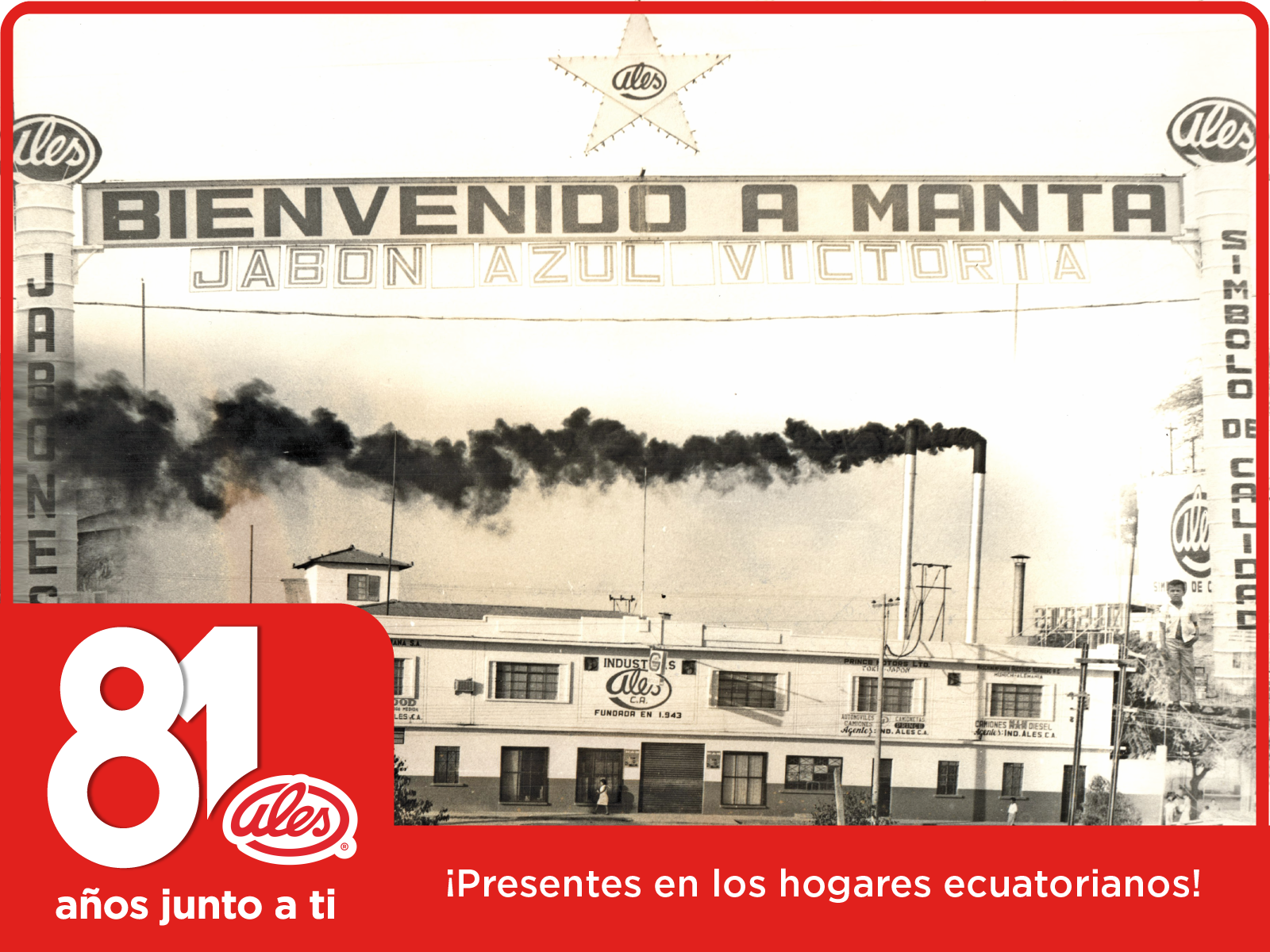 Industrias Ales: 81 años creciendo junto a cada hogar ecuatoriano